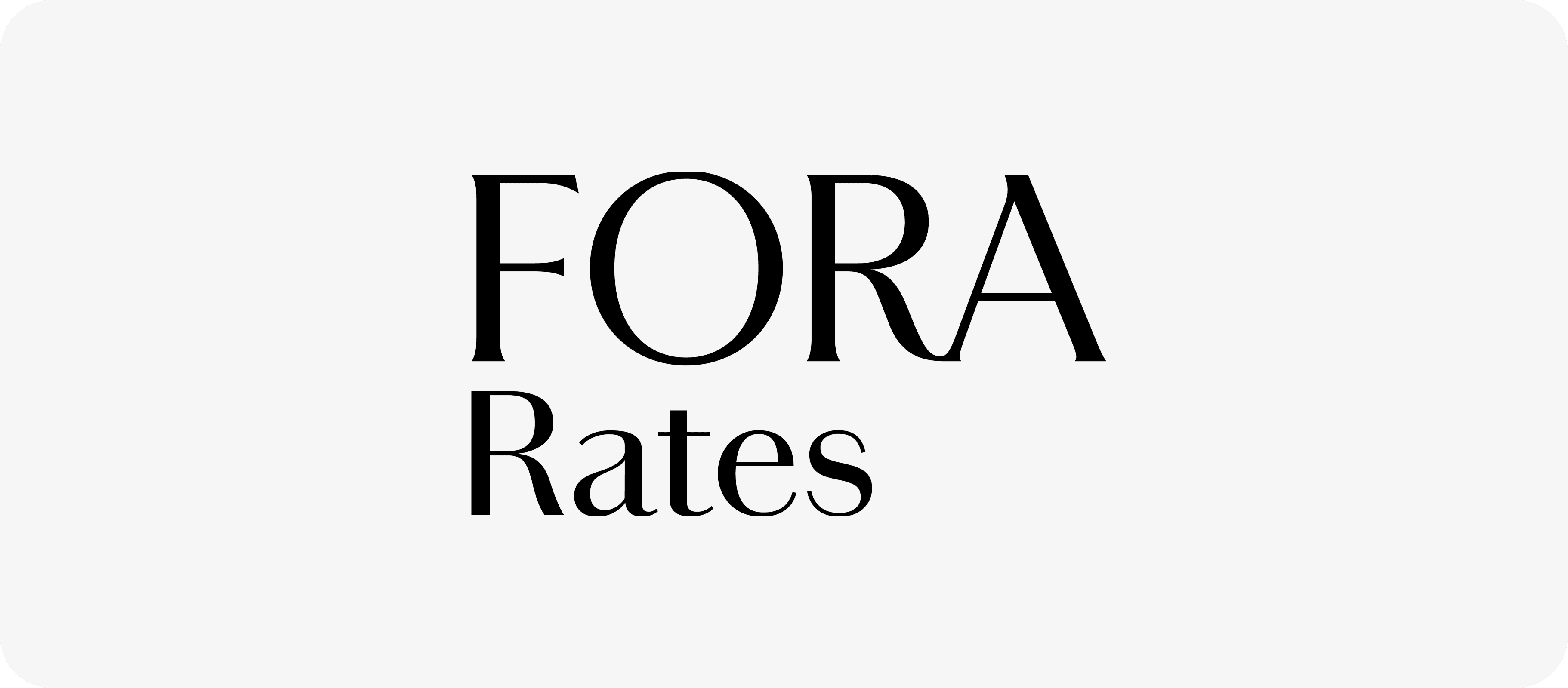 Fora Rates